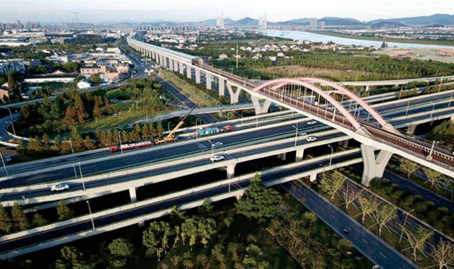 寧波明州大橋?qū)庢?zhèn)立交SW及MW匝道車(chē)轍修復(fù)工程